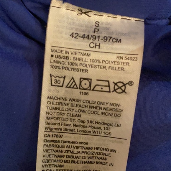 Banana Republic Men’s Quilted Puffer Vest, size S - Picture 8 of 9